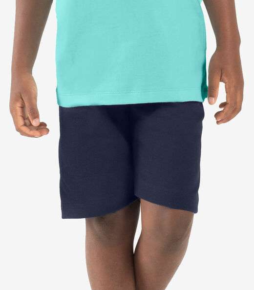 Conjunto Infantil Camiseta Com Bermuda Rovi kids Azul