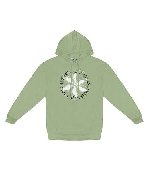 Moletom Juvenil Feminino Com Capuz Minty Verde