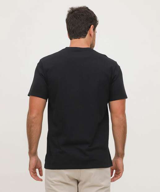 Camiseta Masculina Estampa Frase Manga Curta MR