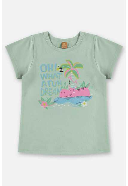 Pijama Infantil Feminino em Suedine Up Baby