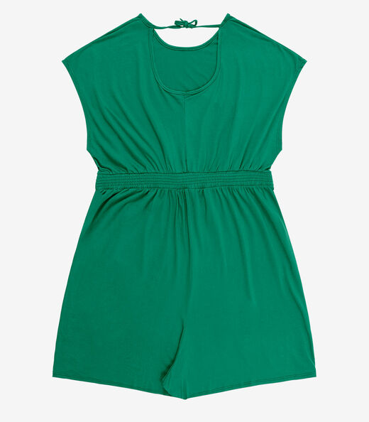 Macaquinho Feminino Malha Visco Infinita Cor Verde