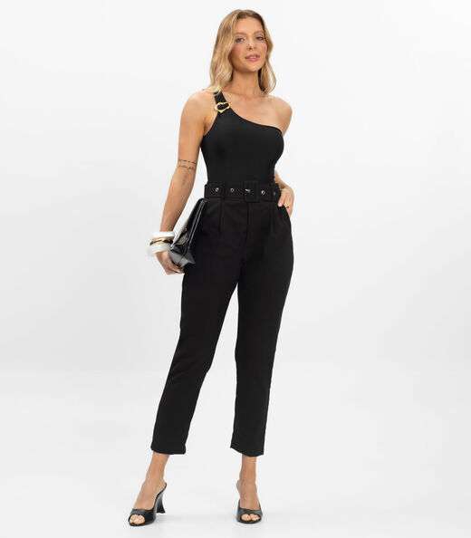 Image_Calça Cenoura Feminina Com Cinto Dianna Preto