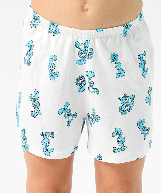 Pijama Infantil Mônica E Sansão 4 a 10 Vermelho