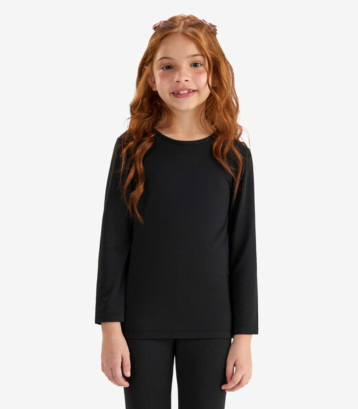 Image_Camiseta Menina Manga Longa Térmica Rovi Kids Preto