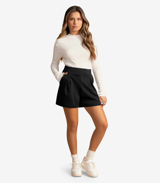 Image_Blusa Juvenil Manga Longa Ribana e Rebites Minty Bege