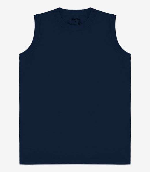 Regata Básica Infantil Masculina Rovitex Kids Azul