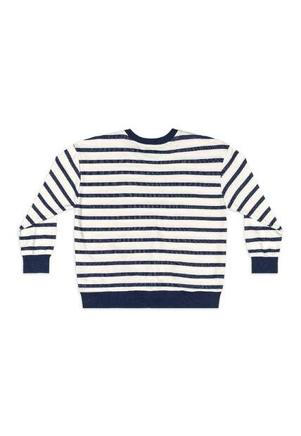 Conjunto Blusão Listrado Moletom Quimby