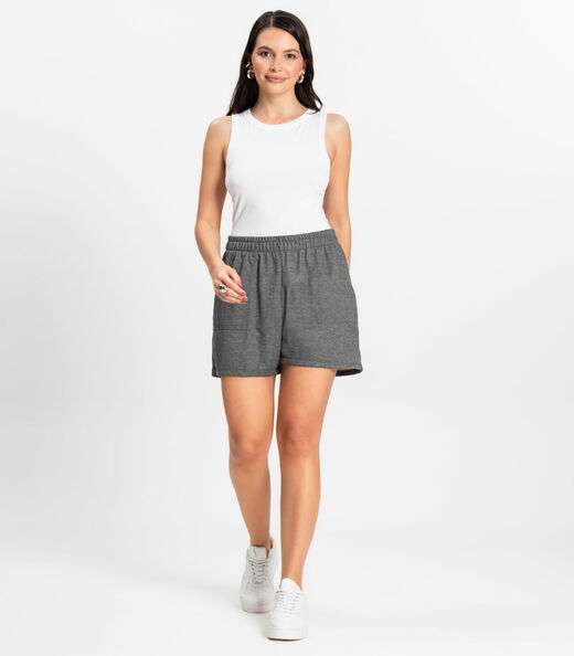 Regata Básica Feminina em Cotton Leve Rovitex Branco