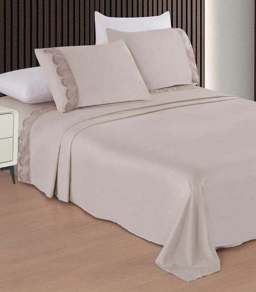 Image_Jogo De Cama Marquesa Casal Camesa Bege