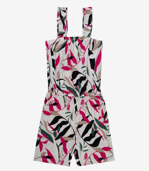 Macaquinho Feminino Curto Infinita Cor Rosa