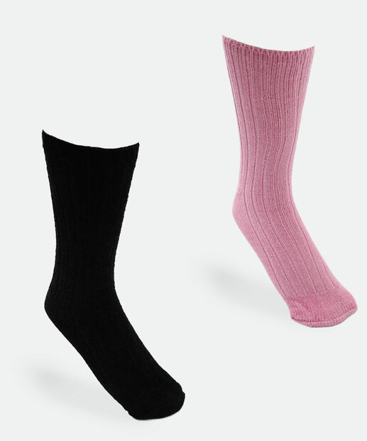 Image_Kit Meias Femininas Cano Médio Caneladas Marisa