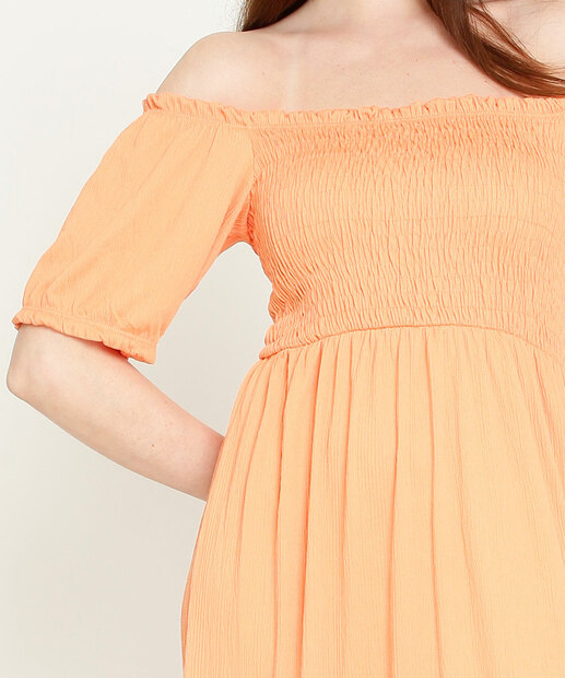 Vestido Midi Feminino Ciganinha Laxtex Marisa 