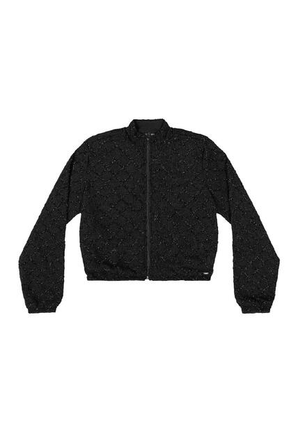 Jaqueta Bomber Juvenil Poliéster Gloss