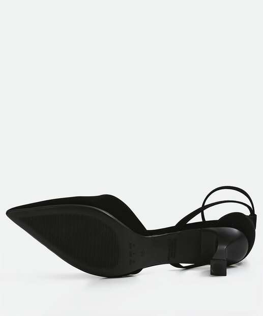Scarpin Feminino Slingback Salto Fino Bebecê 