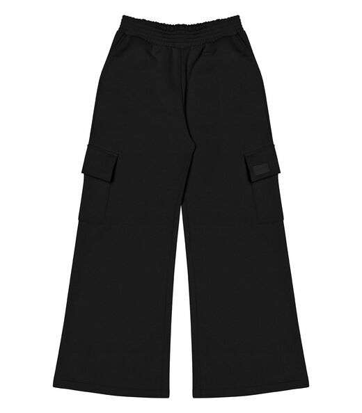 Calça Wide Leg Juvenil Minty Preto