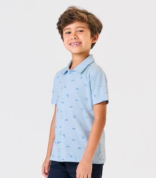 Image_Conjunto Menino Camisa Com Bermuda Trick Nick Azul
