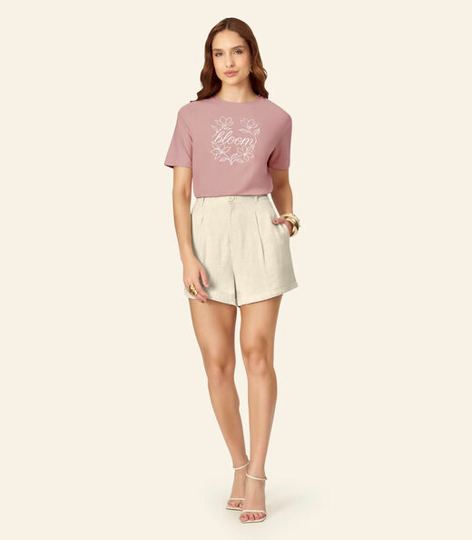 Image_Blusa Feminina Viscose Com Bordado Endless Rosa