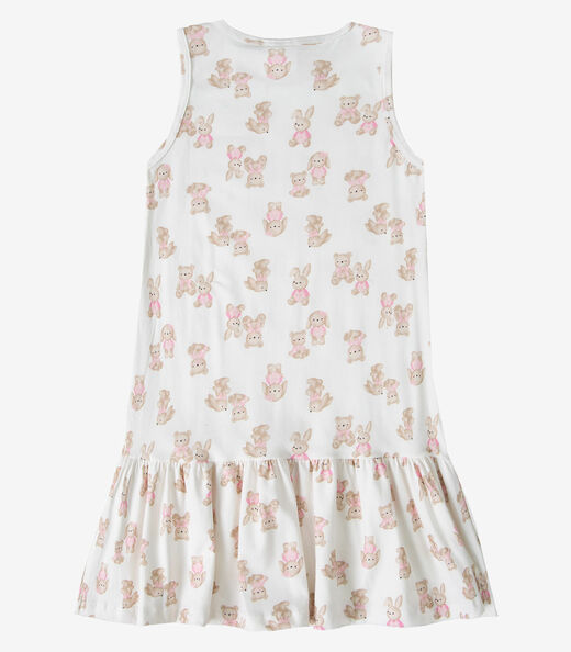 Vestido Infantil Feminino Select Bege