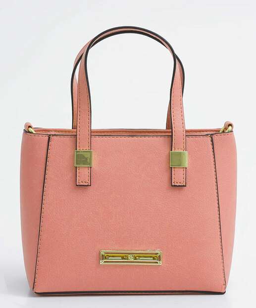 Bolsa De Mão Feminina Textura Be Forever
