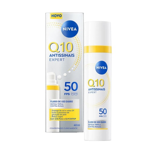 Image_Kit com 2 Unidades de Fluido Diário Antissinais Nivea Q10 Expert FPS 50 40ml