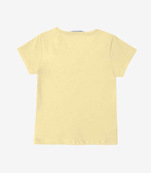 Blusa Infantil Manga Curta Trick Nick Amarelo