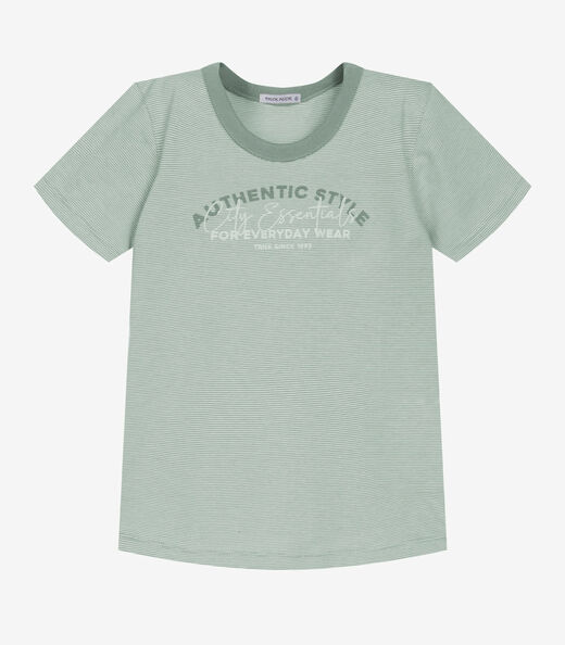 Conjunto Infantil Camiseta Com Bermuda Trick Nick Verde