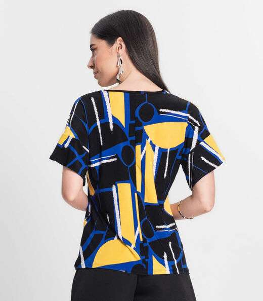 Blusa Feminina Liganete Infinita Cor Preto