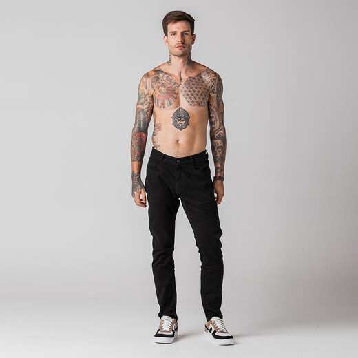 Calça Super Skinny Masculina Sarja Rock e Soda