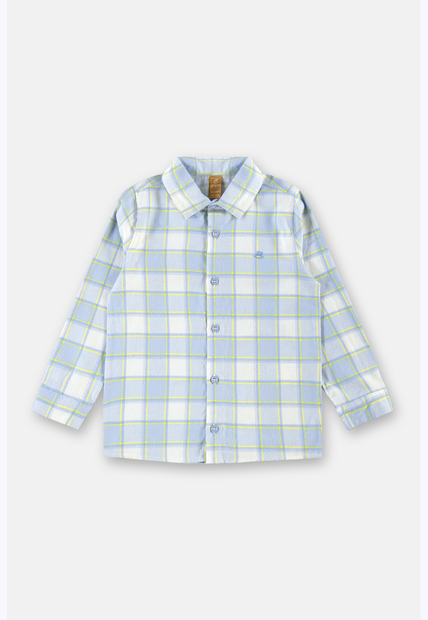 Camisa Infantil Para Menino Xadrez Up Baby