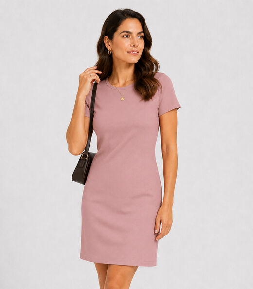 Image_Vestido Feminino Em Tecido Henera Infinita Cor Rosa