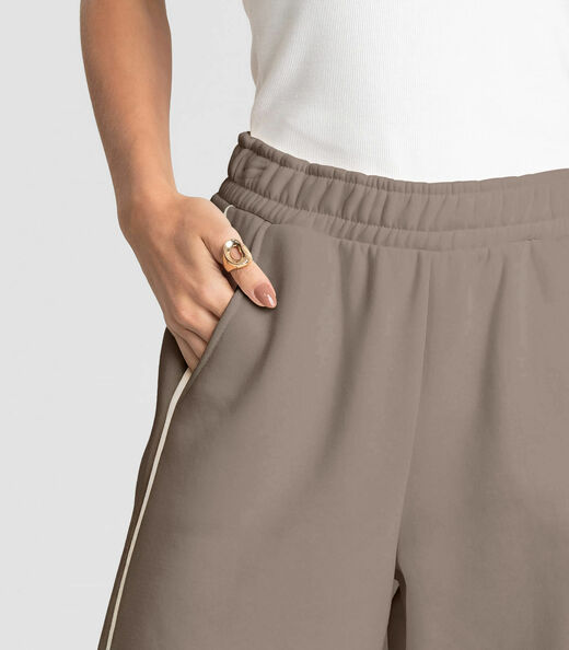 Calça Feminina Pantalona Dianna Marrom