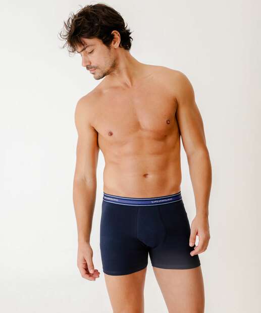 Kit Cueca Boxer Masculina Lupo