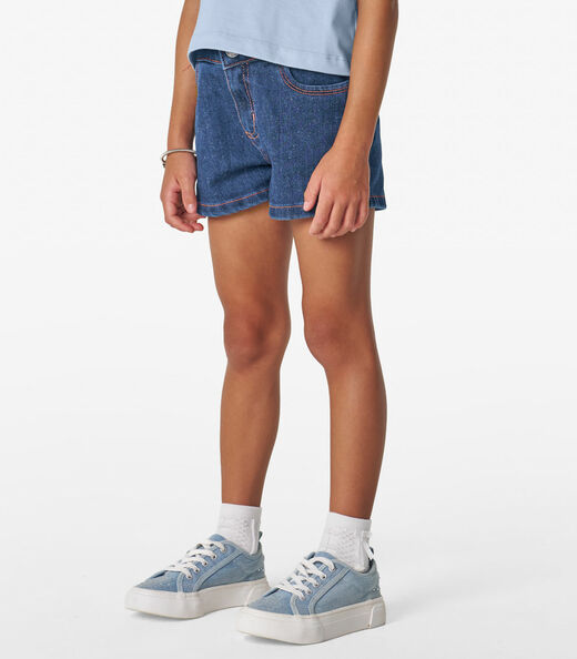 Conjunto Infantil Blusa com Shorts Trick Nick Azul