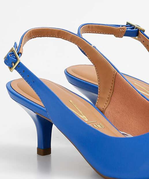 Scarpin Feminino Slingback Salto Fino Vizzano 