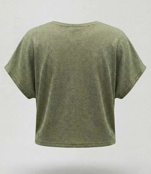 Blusa Feminina Manga Curta Infinita Cor Verde