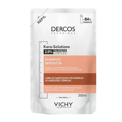 Image_Kit com 2 Unidades de Vichy Dercos Refil Shampoo Kera Solutions 200ml