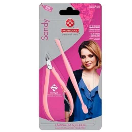Image_Mundial Sandy Alicate De Cutícula e Duplex Rosa Ref. 756
