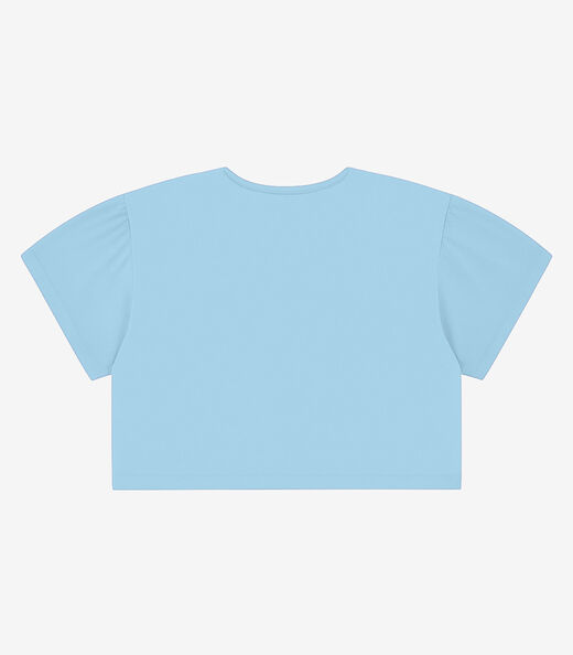 Blusa Feminina Tecido em Viscose Infinita Cor Azul