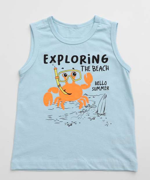 Regata Infantil Caranguejo MR Tam 1 a 3