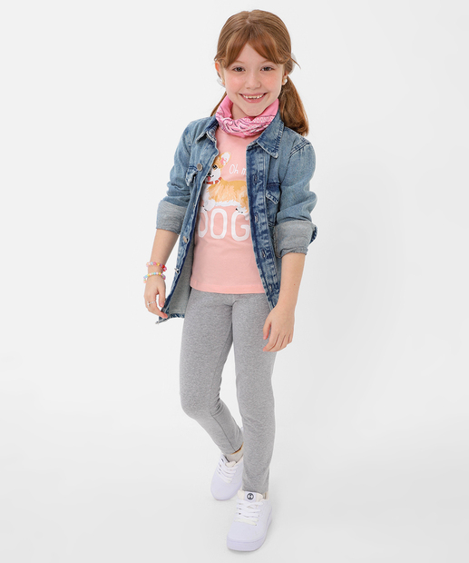 Blusa Infantil Marisa Tam 4 a 10 Rosa