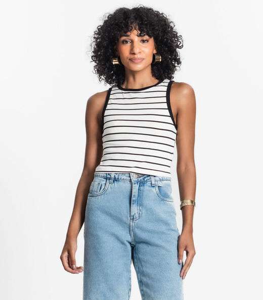 Image_Regata Feminina em Cotton Leve Rovitex Bege