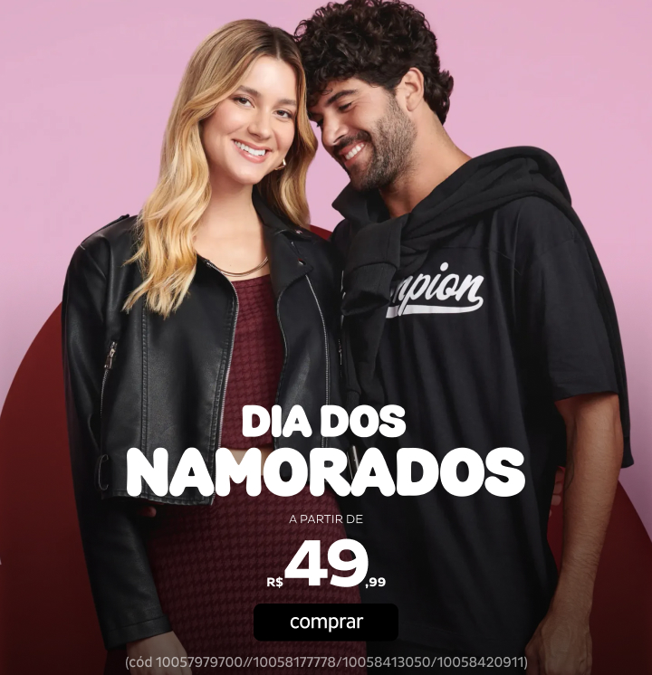 Namorados a partir de R$49,99