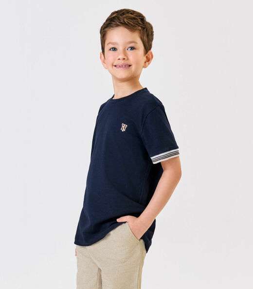 Camiseta masculina Trick Nick Azul