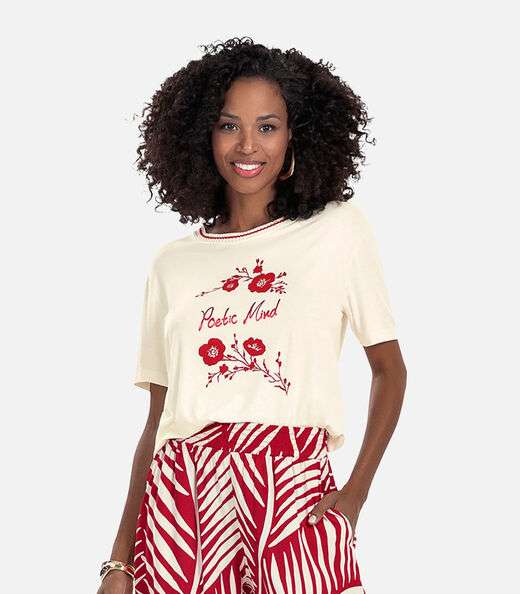 Image_Blusa Feminina Estampada Rovitex Bege