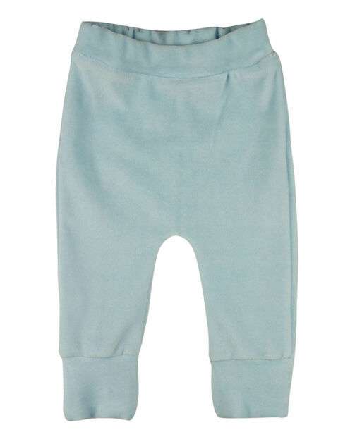 Conjunto Plush Bebe Menino Casaco Body e Culote Bordado Ursinho - Azul Jeans