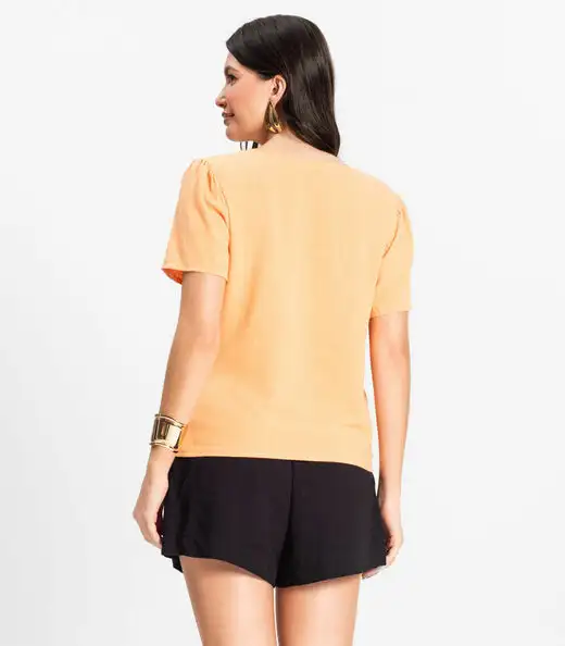 Blusa Feminina Comfy Select Laranja