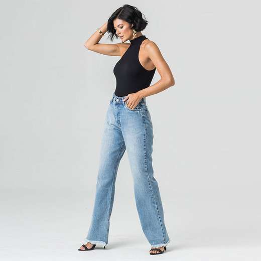 Calça Wide Leg Disparate