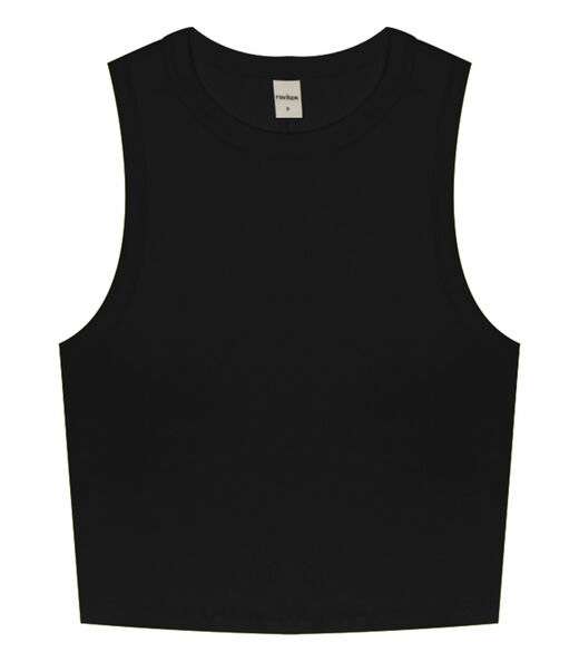 Regata Cropped Feminina Ribana Rovitex Preto