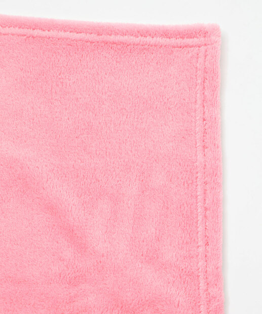 Manta Plush Pelúcia Marisa Rosa