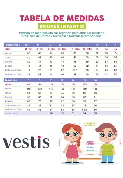 Vestido de Manga Curta em Algodão Just Basic